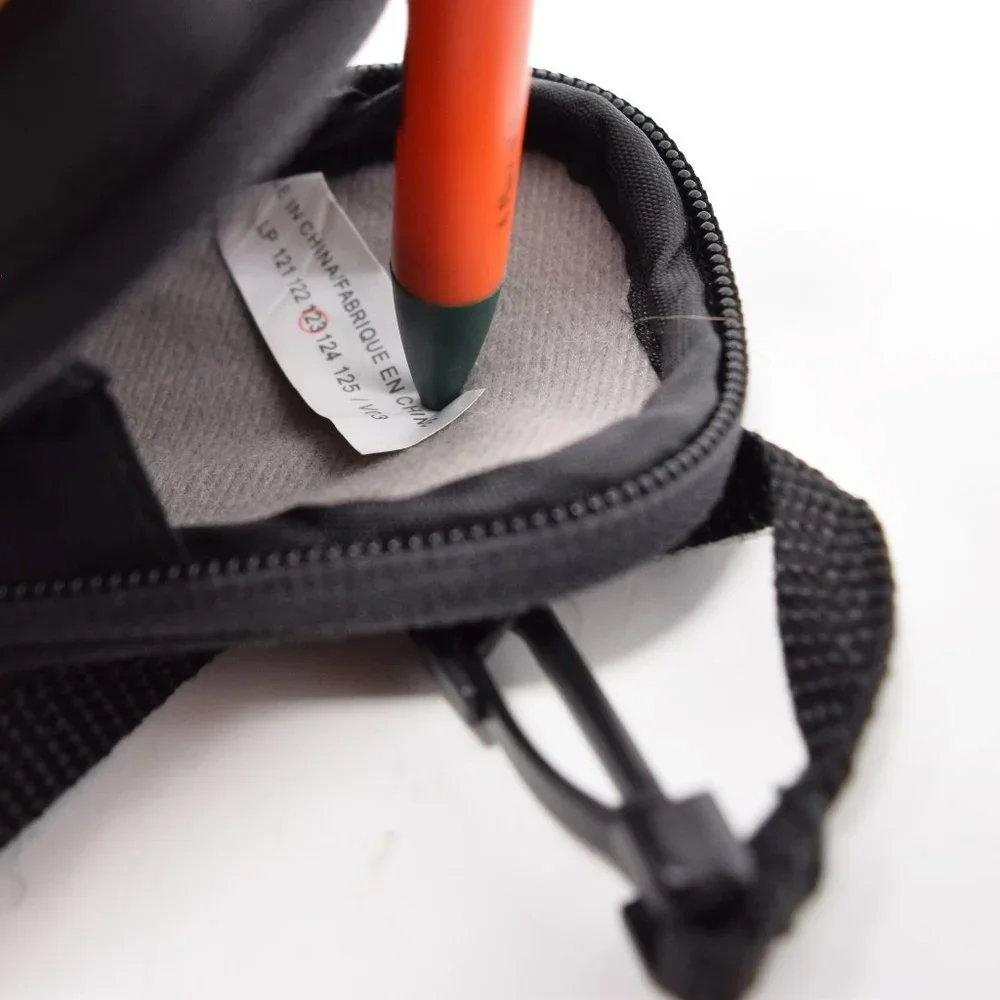 Lowepro Camera Bag Storage Full Zip Pockets Small Black Shoulder Strap Travel
